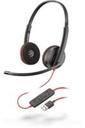 Poly Blackwire C3220 | Bedrade On-ear Stereo Headset | USB-A | Zwart