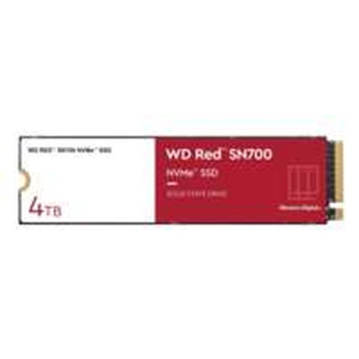 [WDS400T1R0C] Western Digital Red SN700 | 4TB NVMe SSD | M.2 Gen3 | 3.400MB/s Lezen | 3.100MB/s Schrijven