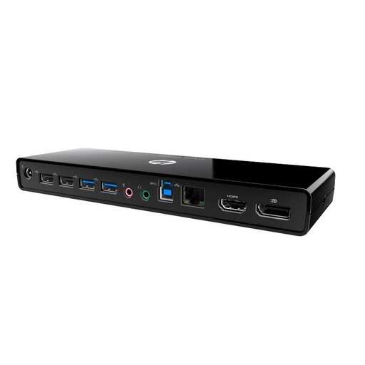 [GB-16465] HP 3005pr USB 3.0 Port Replicator Docking Station 681280-001 690650-001 inclusief lader | Refurbished