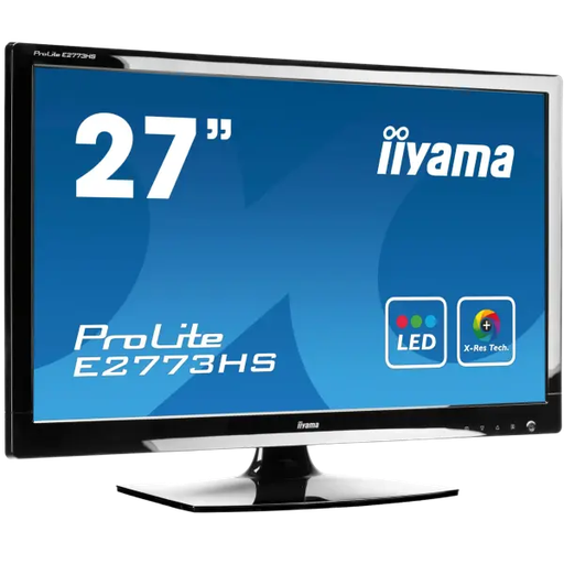 [MK-14459] Iiyama ProLite E2773HS-GB1 | 27 inch (68,58 cm)- Full HD LED IPS | Black | Refurbished