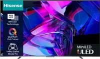 Hisense 100U7KQ 100" | Grote 4K Ultra HD Mini LED Smart TV | VIDAA U + Wifi | Dolby Vision | Local Dimming voor Perfect Contrast | 144Hz
