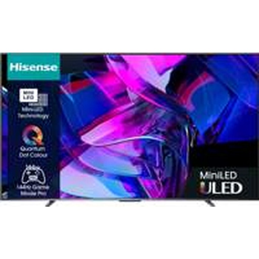 [100U7KQ] Hisense 100U7KQ 100" | Grote 4K Ultra HD Mini LED Smart TV | VIDAA U + Wifi | Dolby Vision | Local Dimming voor Perfect Contrast | 144Hz