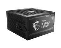 [306-7ZP8B11-CE0] MSI MAG A750GL PCIE5 | 750 Watt Gold ATX 3.0 PSU | Modulair | Power Supply | Voeding