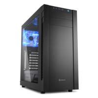 [4044951019304] Sharkoon S25-W | Midi Tower Case | Zwart