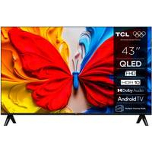 [43S51K] TCL 43S51K 43" | Full HD QLED Smart TV | Google TV | HDR10 | Zwart