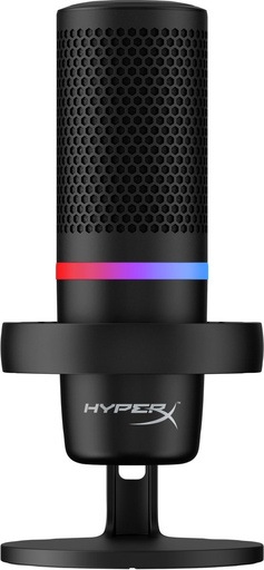 [4P5E2AA] HyperX DuoCast | USB-microfoon | RGB-verlichting | Voor pc en console | Zwart