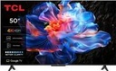 TCL 50P61K 50" | 4K UHD Smart TV | Google TV | HDR | Zwart