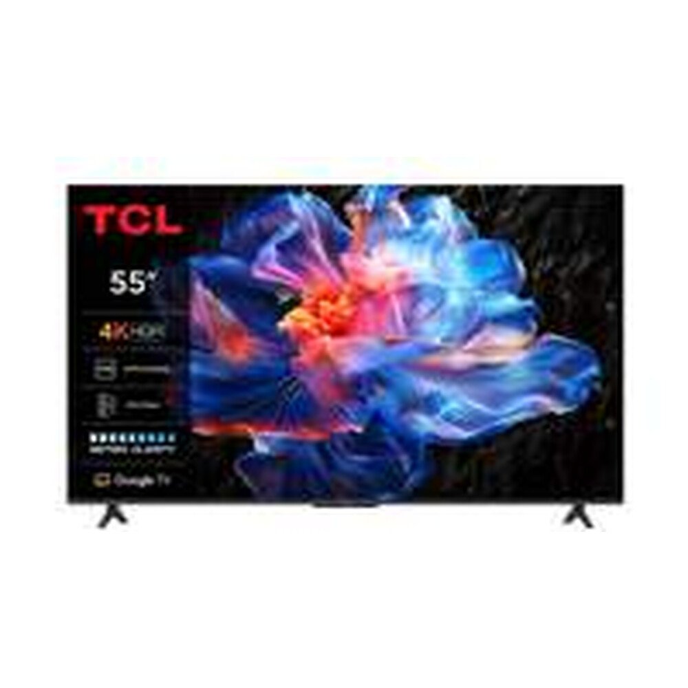TCL 55P6K 55" | 4K UHD Smart TV | Google TV | HDR10 | Zwart