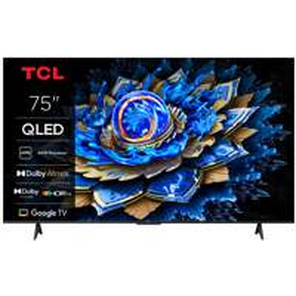 TCL 75T69C | 75" 4K UHD QLED TV | Dolby Vision & HDR10+ | Google TV