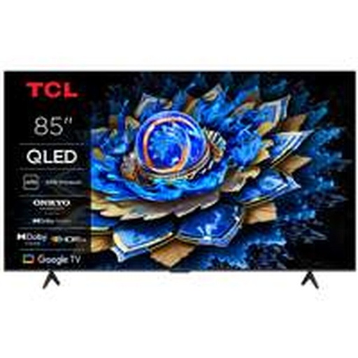 [85T69C] TCL 85T69C 85" | 4K QLED Smart TV | Google TV | Dolby Vision | Zwart