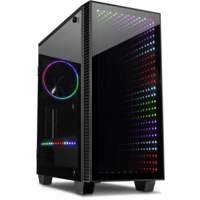 [88881315] Inter-Tech X-608 Infinity | Micro Tower Behuizing | Zwart