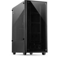 [88881328] Inter-Tech C-303 Mirror | Tower Case | Zwart