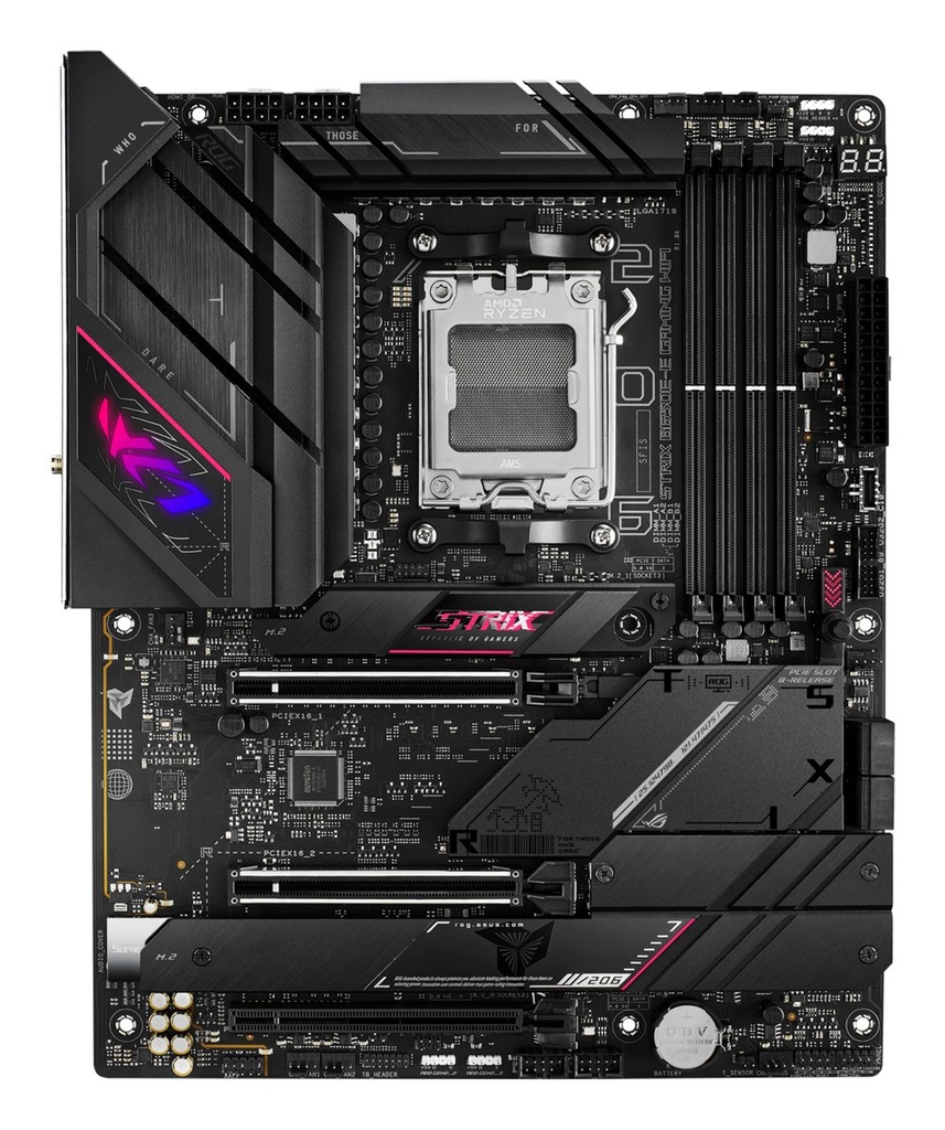 ASUS ROG STRIX B650E-E GAMING WIFI | Socket AM5 | Intel B650 | 4xDDR5 | ATX | Moederbord