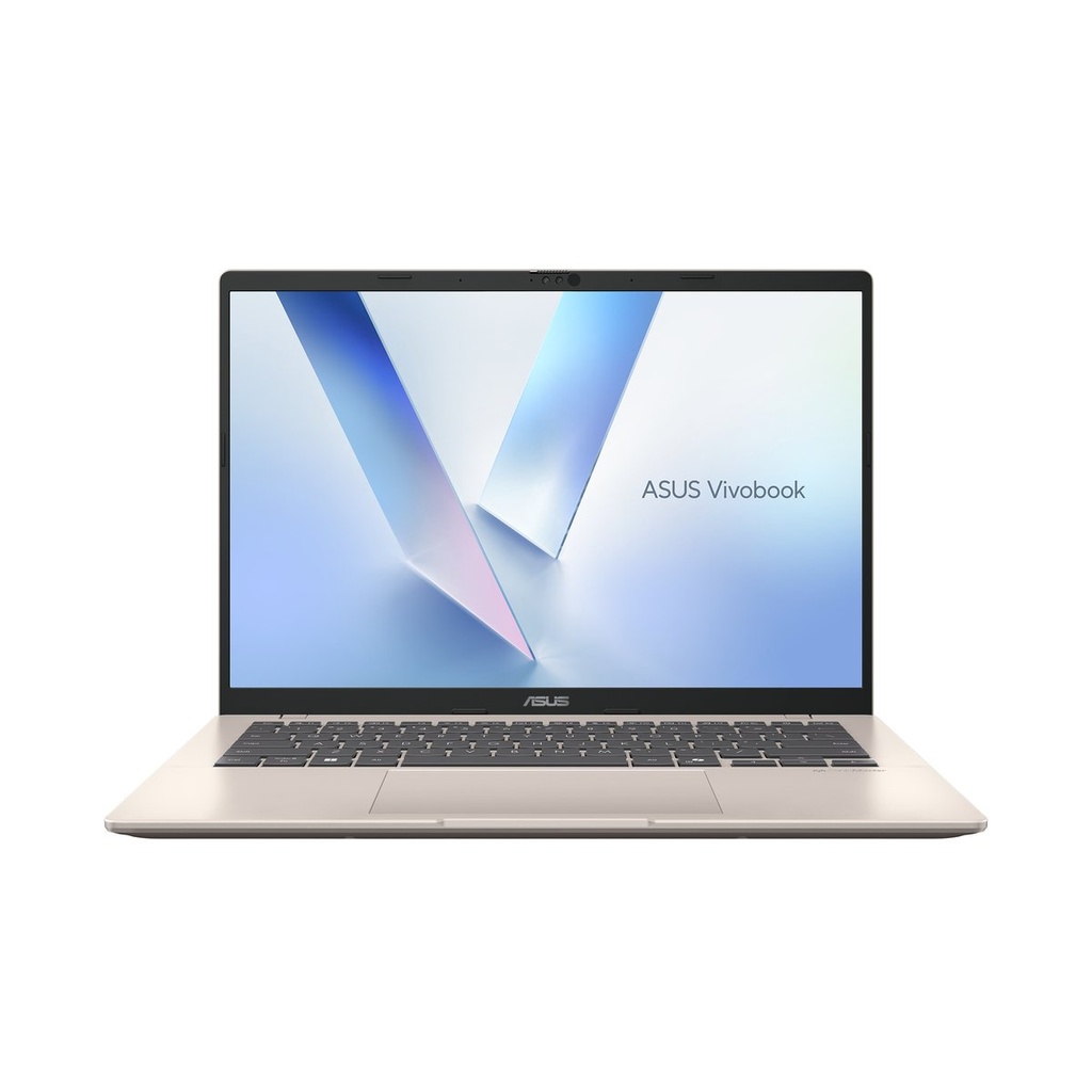 Asus Vivobook 14 | 14" WUXGA IPS | AMD Ryzen AI 7 445 | 16GB DDR5 | 512GB SSD | W11 Home | Platinum Gold