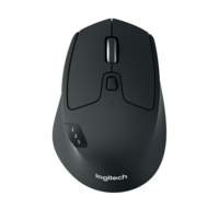 [910-004791] Logitech M720 Triathlon | Draadloze Muis | Rechtshandig | RF + Bluetooth | 1000 DPI | Zwart