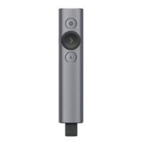 Logitech Spotlight Presenter | Draadloos | Bluetooth & USB 2.4 GHz | Bereik tot 30 meter | Grijs