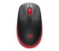 [910-005908] Logitech M190 | Draadloze Muis | Links- en Rechtshandig | RF | 1000 DPI | Zwart/Rood
