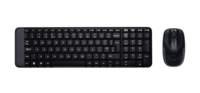 [920-003168] Logitech MK220 | Draadloze Desktop Set | Compact Toetsenbord + Muis | Zwart