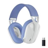 [981-001074] Logitech G G435 | Draadlooze Over-ear Gaming Headset | Bluetooth & USB-A Receiver | Wit/Lilac