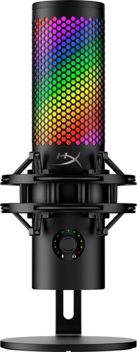 [9A273AA] HyperX QuadCast S | USB Microfoon | RGB Verlichting | Tafelmicrofoon | Zwart