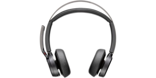 [9T9J3AA] HP Poly Voyager Focus 2 UC Stereo | Bluetooth Headset | USB-C (met USB-A Adapter) | Zwart