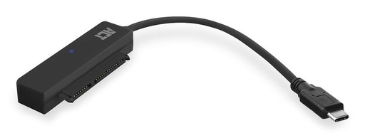 [AC1525] ACT kabel-tussenstuk | USB-C naar SATA 7-pin + 15-pin | Zwart | AC1525