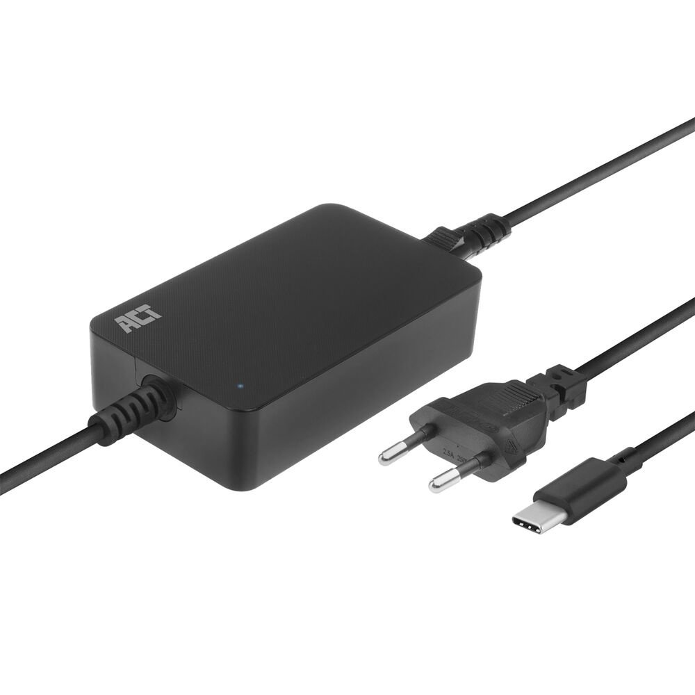 ACT AC2005 | Universele USB-C Notebook Lader | 65 Watt PDP | 2,75 Meter
