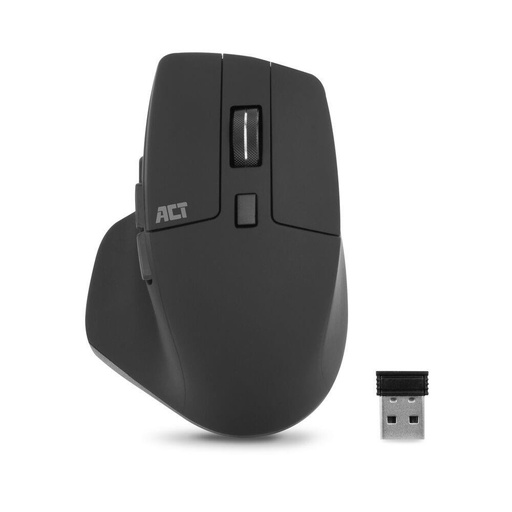 [AC5151] ACT AC5151 | Draadloze Muis | Rechtshandig | RF | 2400 DPI | Zwart