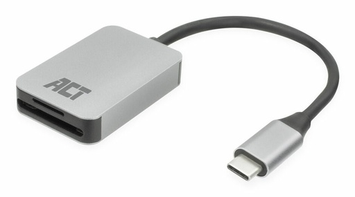 [AC7056] ACT AC7056 | Geheugenkaartlezer | USB 3.2 Gen 1 Type-C | SD/microSD | Grijs