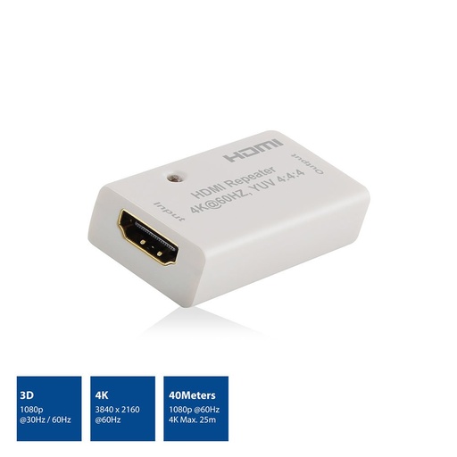 [AC7820] ACT AC7820 | HDMI Repeater | Plug-and-Play | Via HDMI