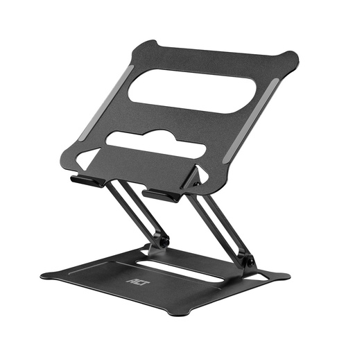 [AC8140] ACT Laptopstandaard 15,6" | Aluminium | Inklapbaar | Traploos in Hoogte Verstelbaar