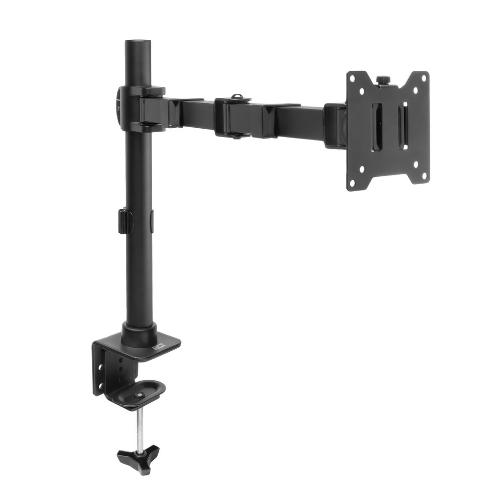 ACT AC8325 | Verstelbare Monitor-bureaubeugel | Tot 32" | Max 12kg | VESA 100x100 | 1 Monitor