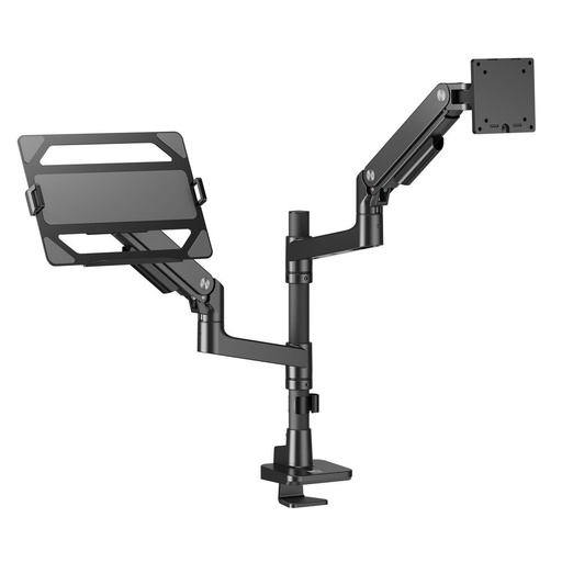 [AC8341] ACT AC8341 Premium | Verstelbare Monitor-bureaubeugel | Tot 49" | Max 20kg | VESA 100x100 | 1 Monitor en Laptop