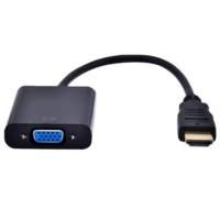[A-HDMI-VGA-04] Gembird A-HDMI-VGA-04 | HDMI naar VGA Adapter | 0,15 m | Zwart