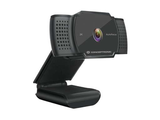 [AMDIS02B] Conceptronic AMDIS02B | 2K Super HD Webcam | 5MP | 2592x1944 @30FPS | Autofocus | USB 2.0 | Ingebouwde Microfoon