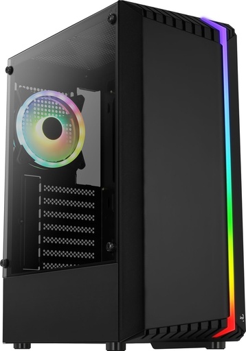 [BIONIC-G-BK-V2] CASE Aerocool Bionic V2 MicroATX 2xUSB2.0 1XUSB 3.2 / RGB