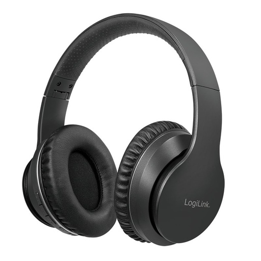 [BT0053] LogiLink BT0053 hoofdtelefoon/headset Draadloos Hoofdband Muziek Bluetooth Zwart