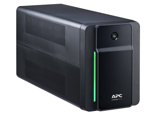 [BX1200MI-GR] APC BX1200MI-GR Back-UPS | 1200 VA / 650 W | 4 Schuko Stopcontacten | Automatische Spanningsregeling (AVR) | LED-indicator | Compacte Noodstroomvoorziening
