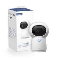 Aqara Camera Hub G3 | IP-beveiligingscamera | 2K-resolutie (2304 × 1296) | 360° Pan & Tilt | Gezichts- en gebarenherkenning | Ingebouwde Zigbee 3.0 Hub | IR-afstandsbediening | HomeKit Secure Video-on