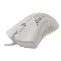 [CORAL-W] Baracuda CORAL RGB | Bedrade Gaming Muis | USB-A | 12800 DPI | Wit