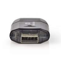 [CRDRU2100BK] Nedis CRDRU2100BK | Geheugenkaartlezer | USB 2.0 | Zwart