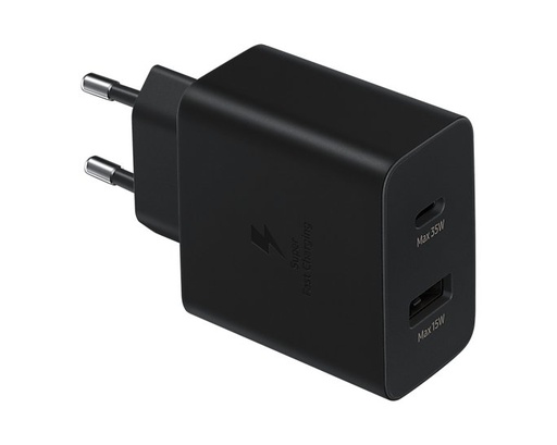 [EP-TA220NBEGEU] Samsung EP-TA220NBEGEU | Oplader 35W USB-A & USB-C | Zwart