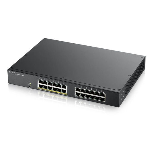 [GS1900-24EP-EU0101F] Zyxel GS1900-24EP | Managed L2 Switch | 24 Poorten | Gigabit Ethernet | PoE