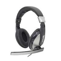 [HS-302] SBOX HS-302 | On-Ear Gaming Headset 3,5mm Connector | Zwart/Grijs