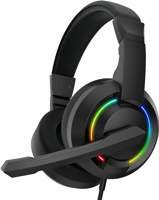 [HYDRA] Baracuda HYDRA RGB Rainbow | Gaming Headset 3,5mm & USB | Zwart