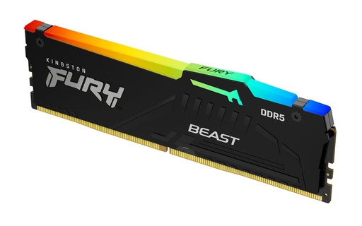 [KF552C40BBA-16] Kingston Fury Beast RGB | 1x16GB DDR5 | 5200MHz | DIMM | CL40 | Geheugenmodules | RAM