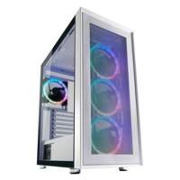 [LC-802W-ON] LC-Power White Wanderer X RGB | Midi Tower Case | Wit