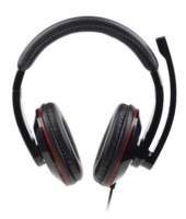 Gembird MHS-001 | Bedrade On-Ear Headset USB-A | Zwart (art.nr. MHS-U-001)