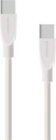 Mobiparts | USB-C naar USB-C Kabel | 2A | 1m | Wit (Bulk)
