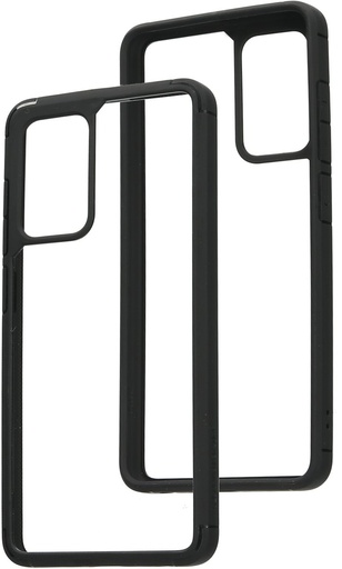 [MP-113053] Mobiparts Rugged Clear Case | Samsung Galaxy A52 (2021) | Black